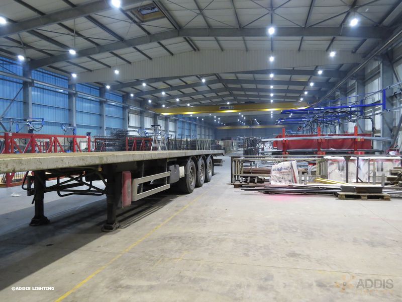 Eclairage led d'un site industriel avec la Gamme AZURITE