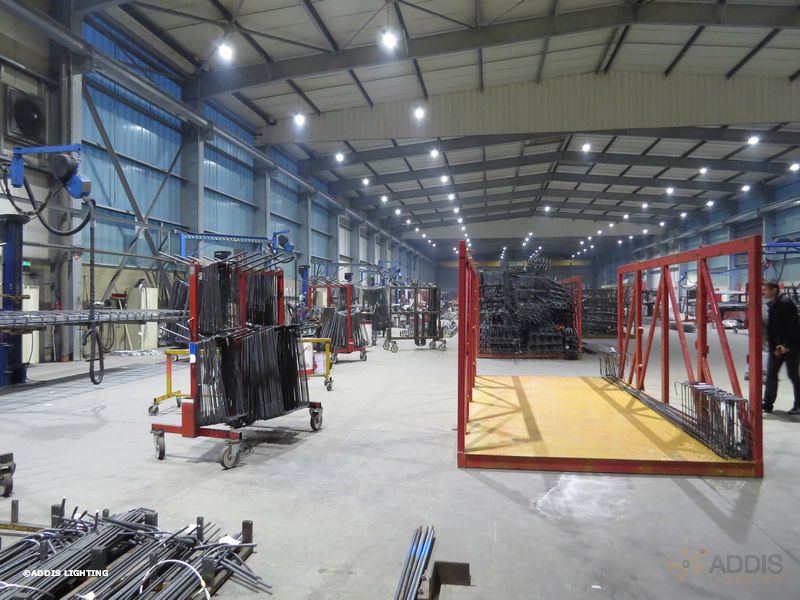 Eclairage led d'un site industriel avec la Gamme AZURITE