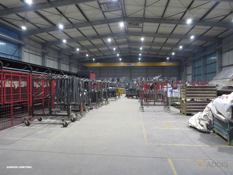 Eclairage led d'un site industriel avec la Gamme AZURITE