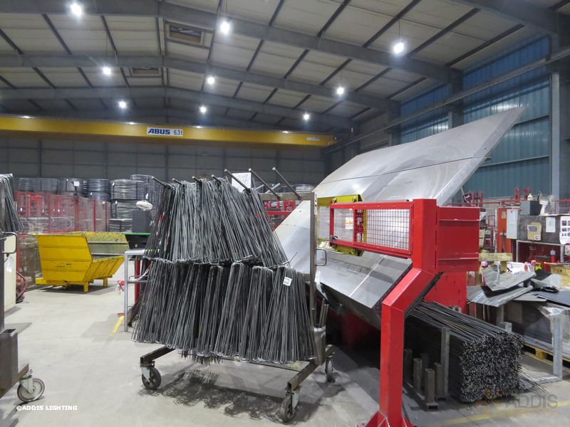 Eclairage led d'un site industriel avec la Gamme AZURITE