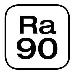 Indice de rendu des couleurs Ra>90