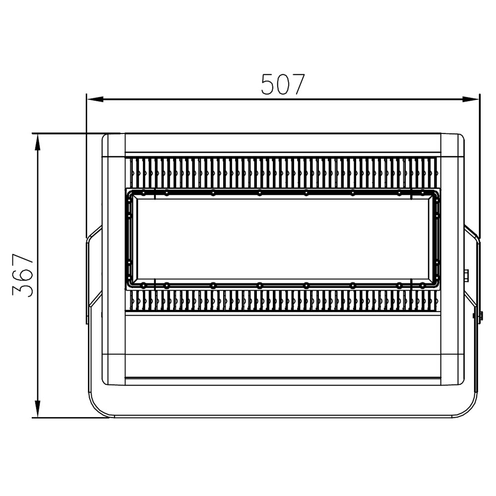 Projecteur led AZURITE 150W Plan mécanique