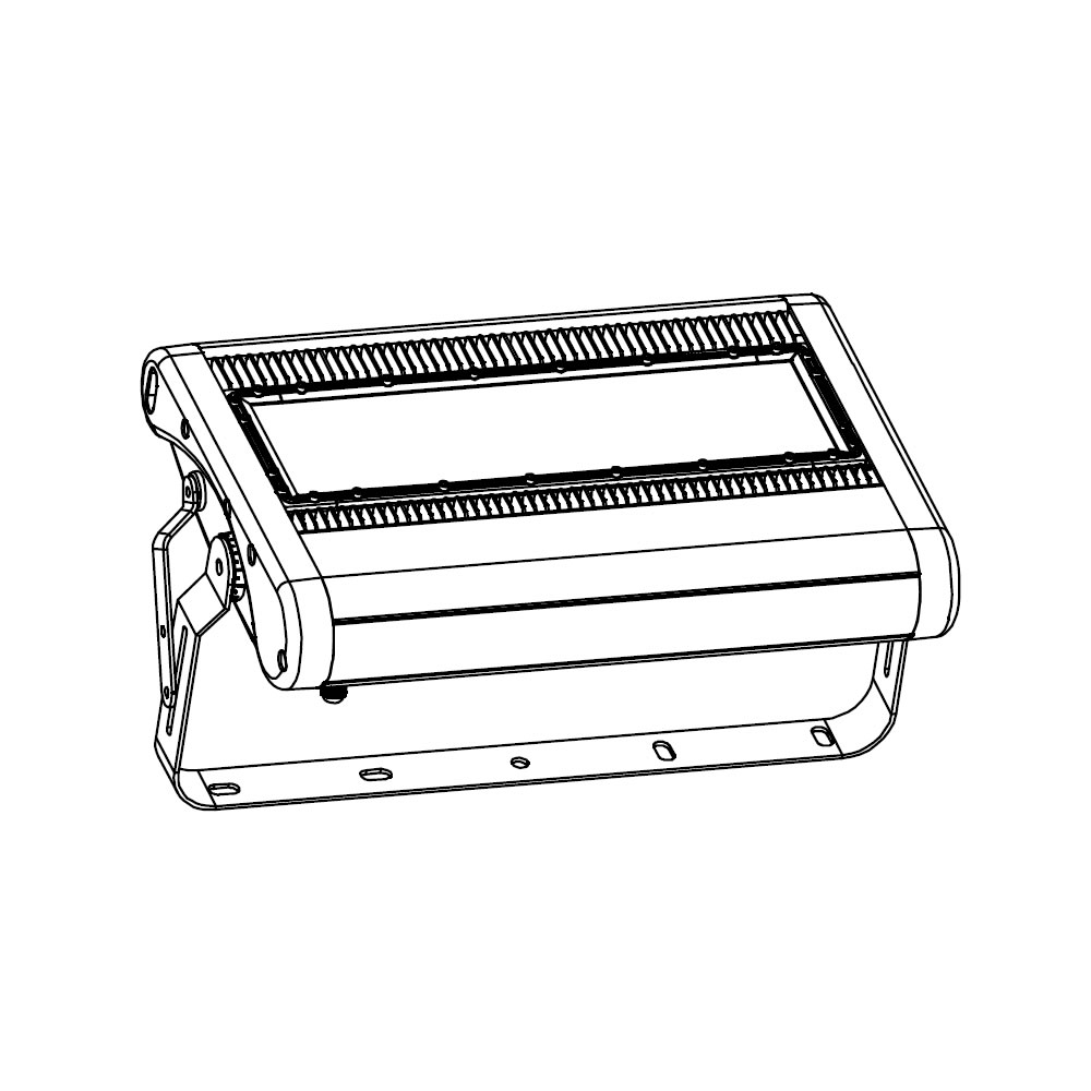Projecteur led AZURITE 200W Plan mécanique