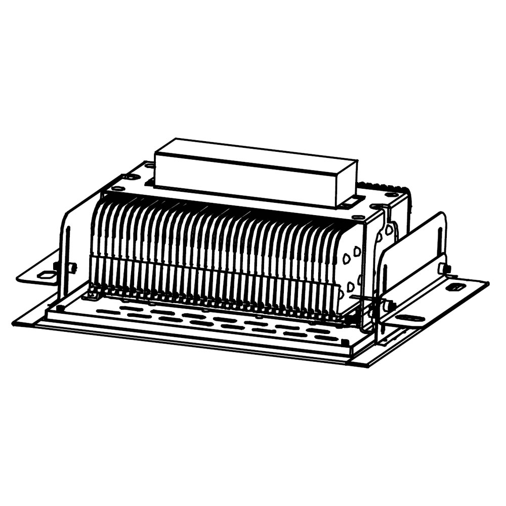 Projecteur led AZURITE Canopy 150W Plan mécanique
