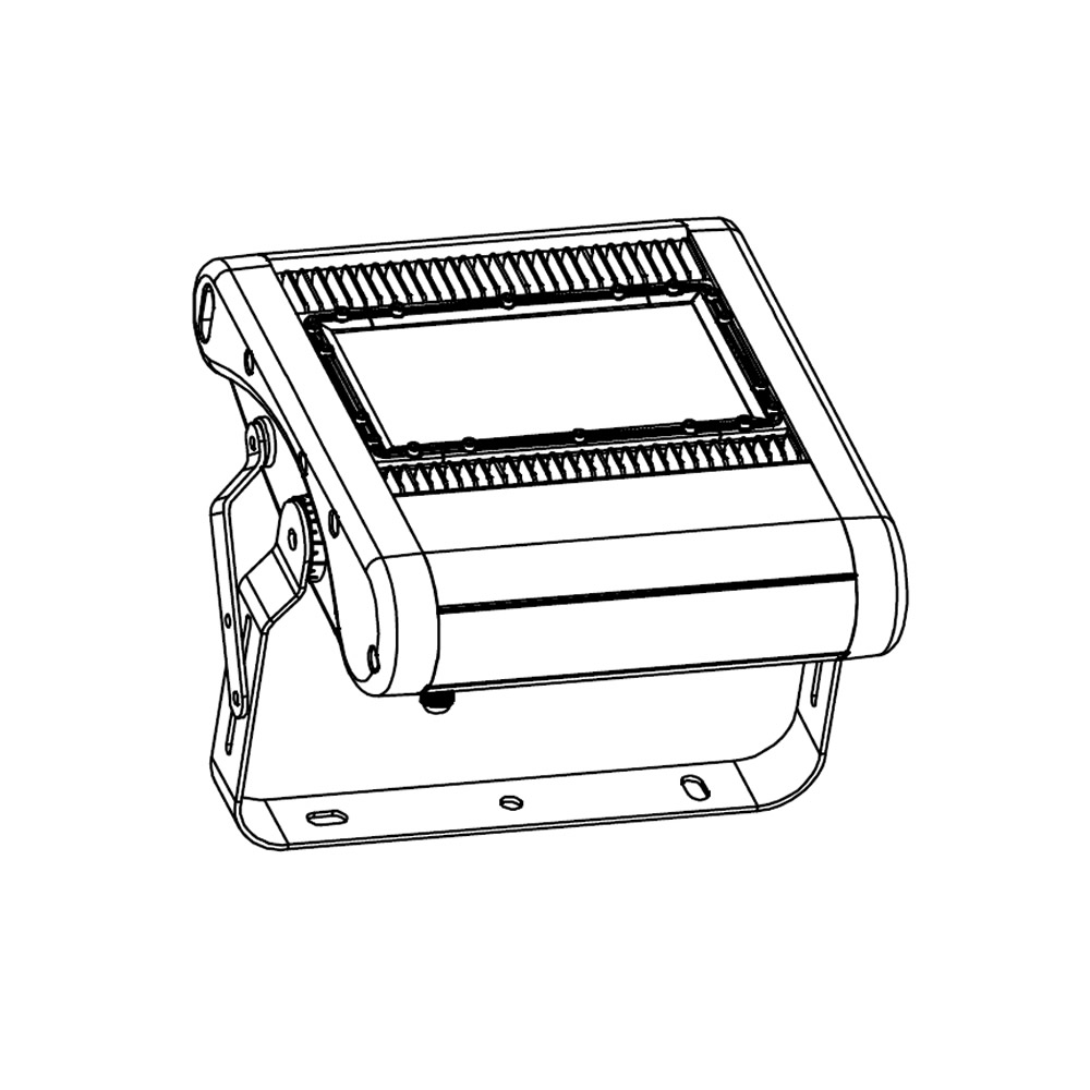 Projecteur led AZURITE 60W Plan mécanique