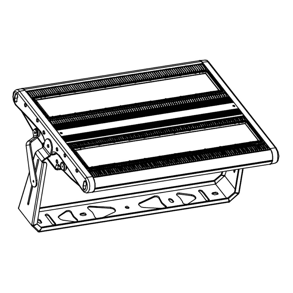 Projecteur led AZURITE 500W Plan mécanique