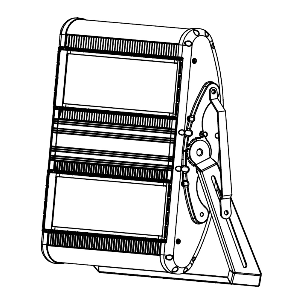 Projecteur led AZURITE 800W Plan mécanique