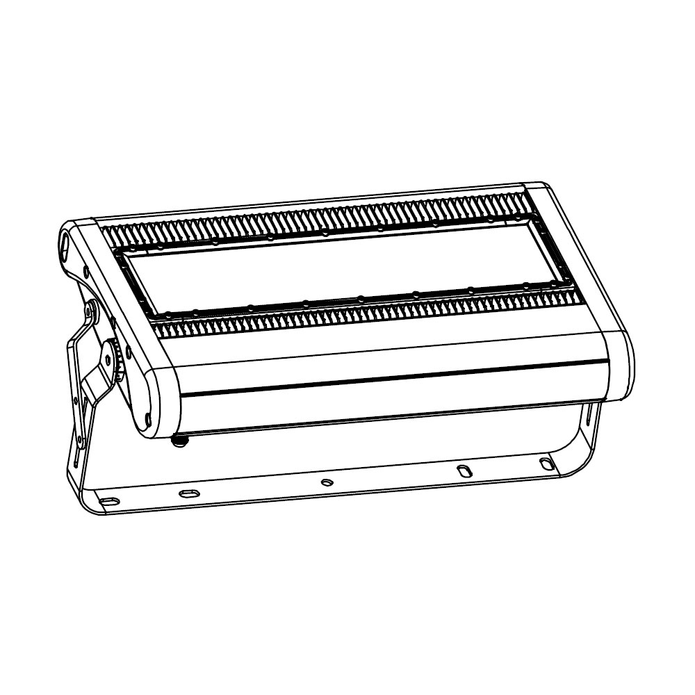 Projecteur led AZURITE 250W plan mécanique