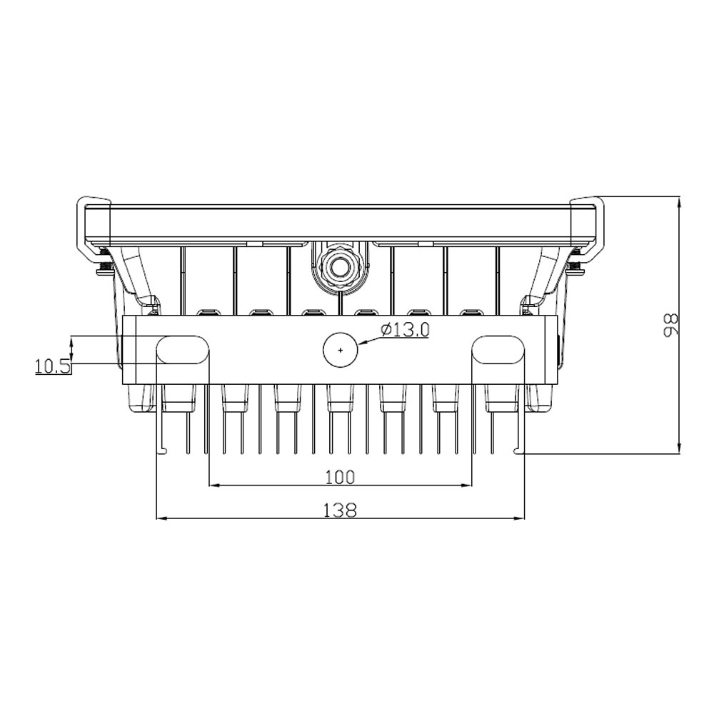 Projecteur led KUNZITE 50W Plan mécanique