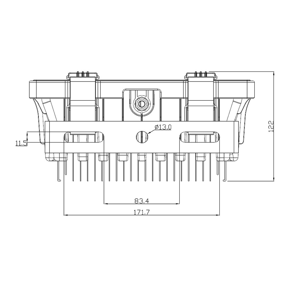 Projecteur led KUNZITE 70W Plan mécanique