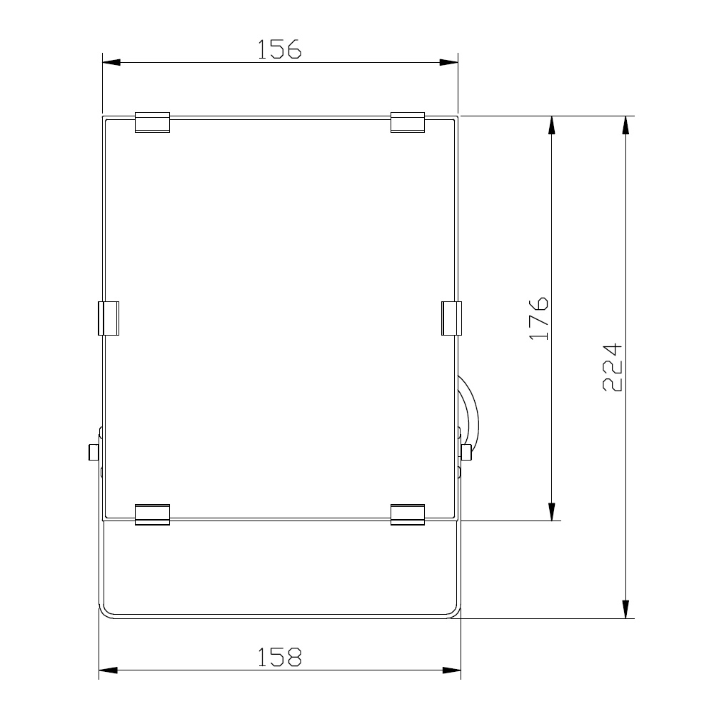 Projecteur led KUNZITE II 30W Plan mécanique