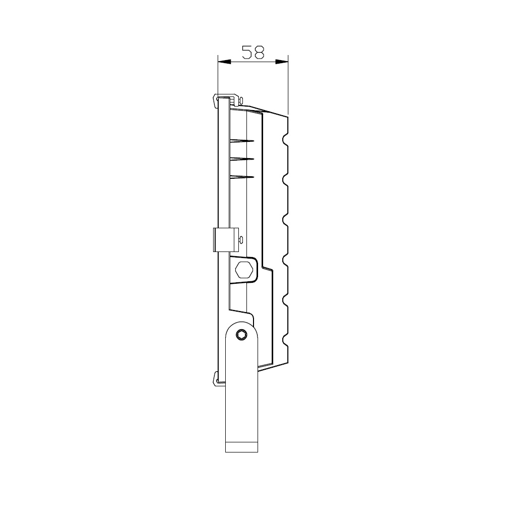Projecteur led KUNZITE II 30W Plan mécanique