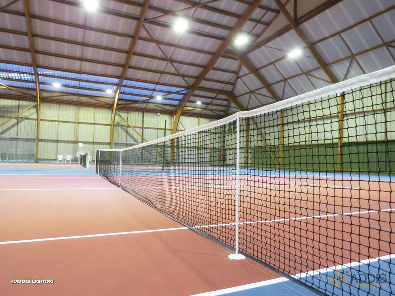 Modernisation à base de projecteurs LED AZURITE d'une salle de sport