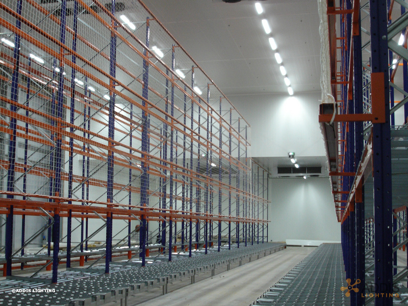 Equipement LED d’un site de stockage de denrée alimentaire