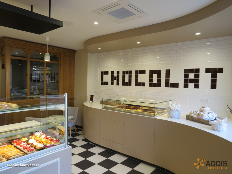 Mise en valeur avec les downlight SHIVA avec led Food
