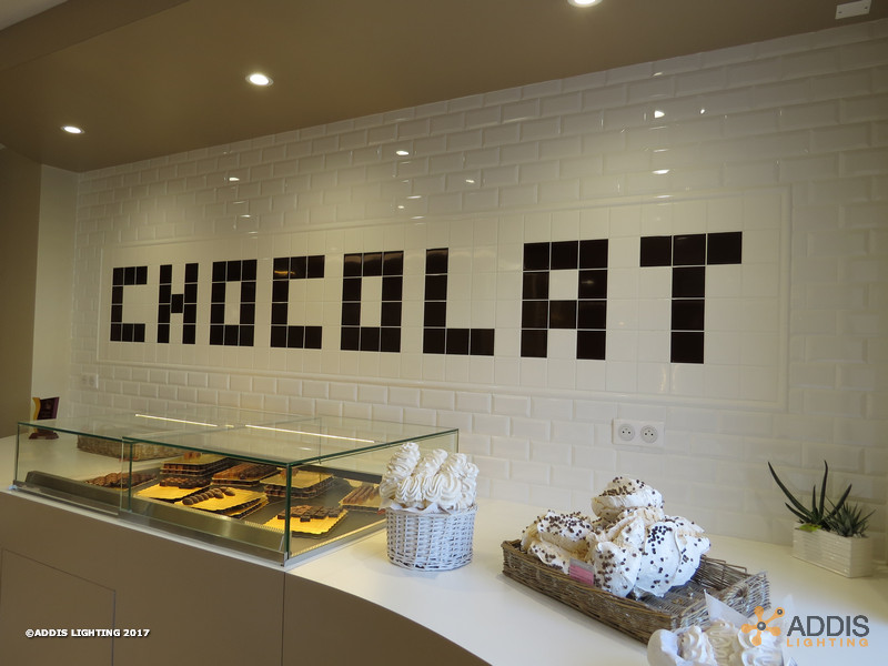 Mise en valeur avec les downlight SHIVA avec led Food