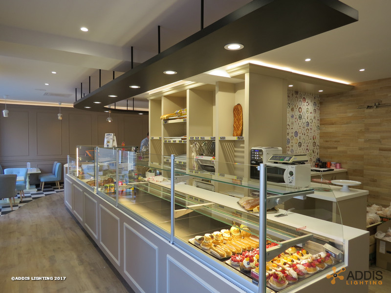 Mise en valeur avec les downlight SHIVA avec led Food