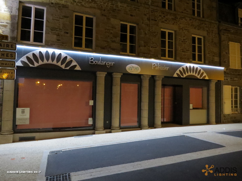 Mise en valeur avec les downlight SHIVA avec led Food