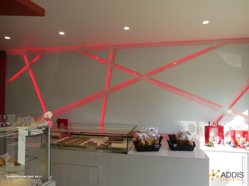 Downlight SHIVA avec led Food pour une patisserie