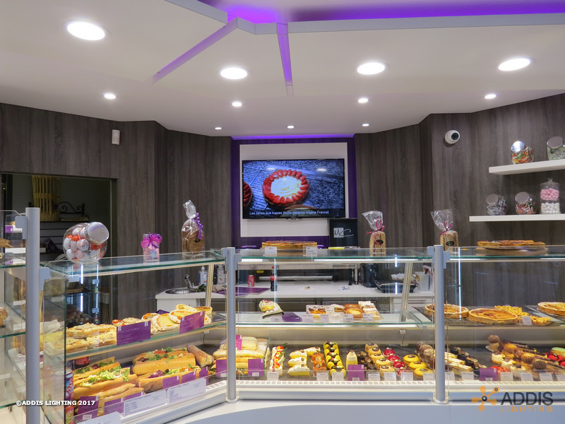 Utilisation des leds Food pour la mise en valeur