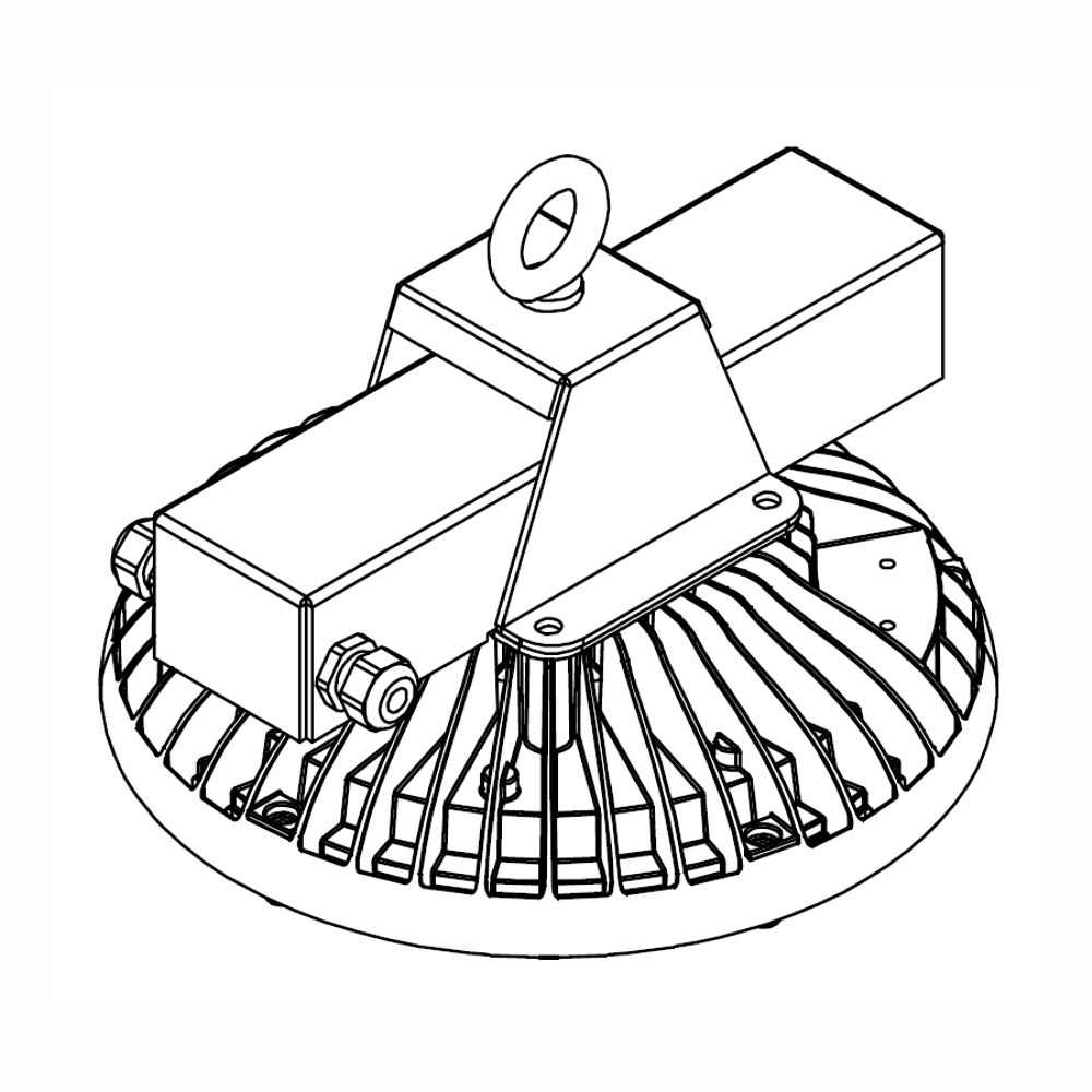 QUARTZ Compact Smart Armature led AHS050W Plan Mécanique