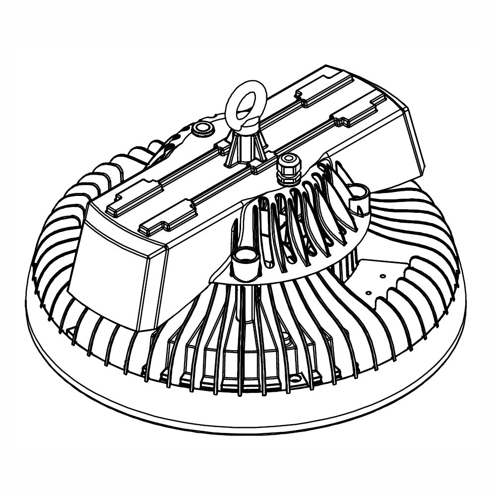 QUARTZ Compact Smart Armature led AHS090W Plan Mécanique