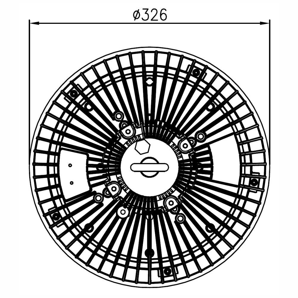 QUARTZ Compact Smart Armature led AHS090W Plan Mécanique