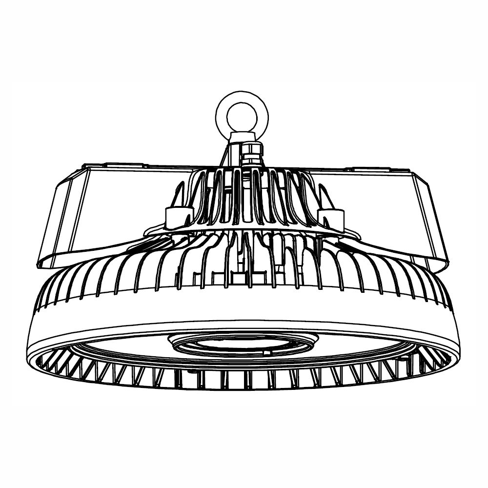 QUARTZ Compact Smart Armature led AHS150W Plan Mécanique