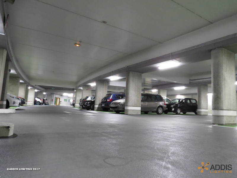 Parking avec des OPALINE Caisson
