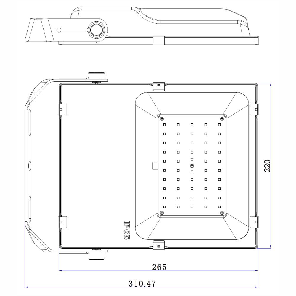 Projecteur led KUNZITE III 50W