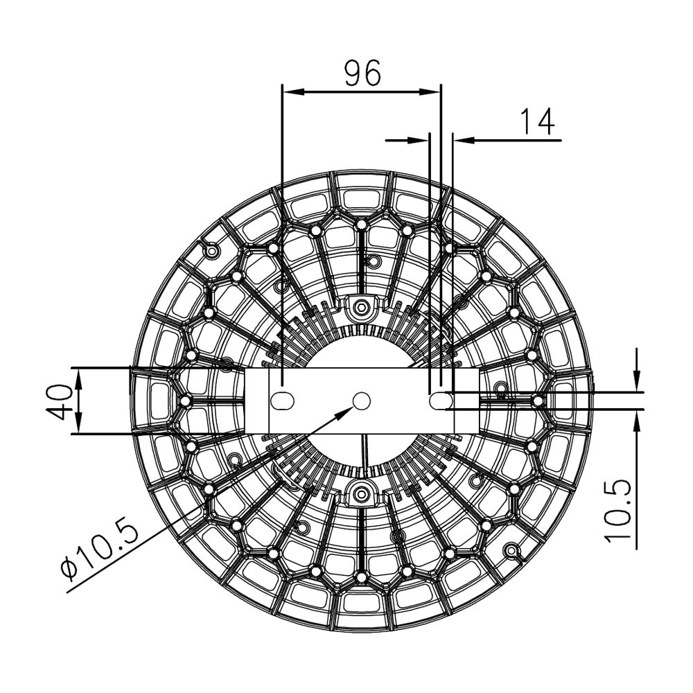 Arceau de montage pour AHD D280 - AHDO-BRACKET-D280