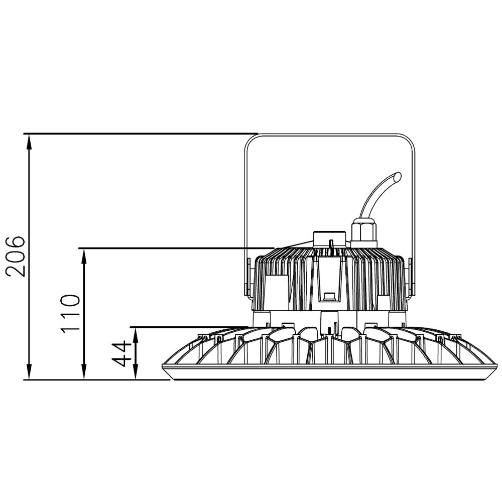 Arceau de montage pour AHD D280 - AHDO-BRACKET-D280