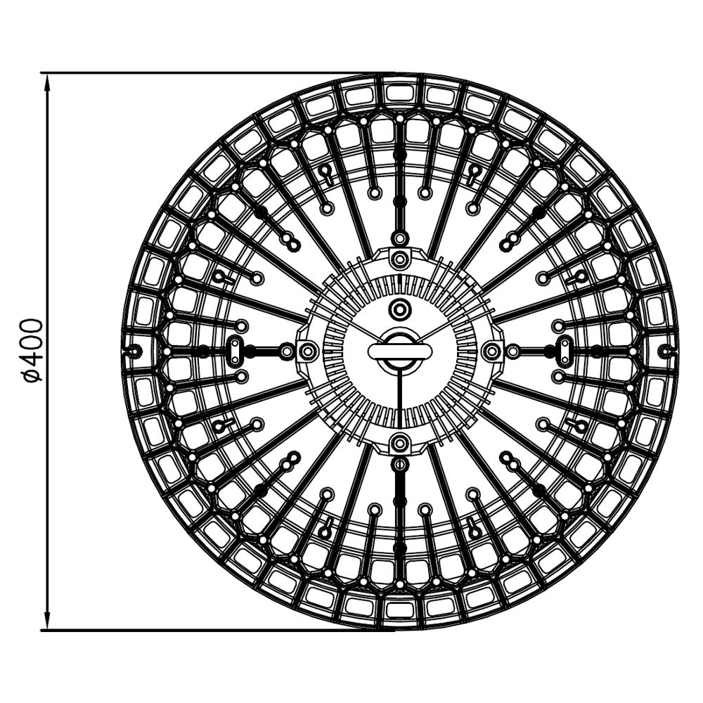Plan mécanique AHD240W