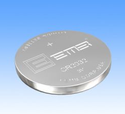 Image 6272_31361_1 - EEMB CORP USA - CR2032 - Code CEI: CR2032 - Code ANSI: 5004LC - Type: Lithium - Dimensions: 20x3,2mm - Tension: 3V - Capacit&eacute;: 210mA - Conditionnement: 20 - Emballage: Boite
