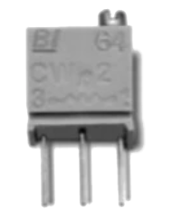 TT ELECTRONICS - 64YR 2K - Modèle: 64  - Style: Y  - Valeur: 2K  - Tolérance: 10%  - Puissance: 250mW  - Coef. Temp.: +/-100ppm/°C  - Type: Multitours  - Montage: Traversant  - Emballage: Tube  - Conditionnement: 50  - RoHS: RoHS