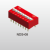DIPTRONICS - NDS-02V - Série: NDS  - Type: DIP  - Entraxe (mm): 7.62  - Pas (mm): 2.54  - Circuit: 2  - Tension d'Isol (VAC): 500  - Temp Min (°C): -20  - Temp Max (°C): +85  - Durée de vie (Cycles): 2000  - Emballage: Tube  - Conditionnement: 72